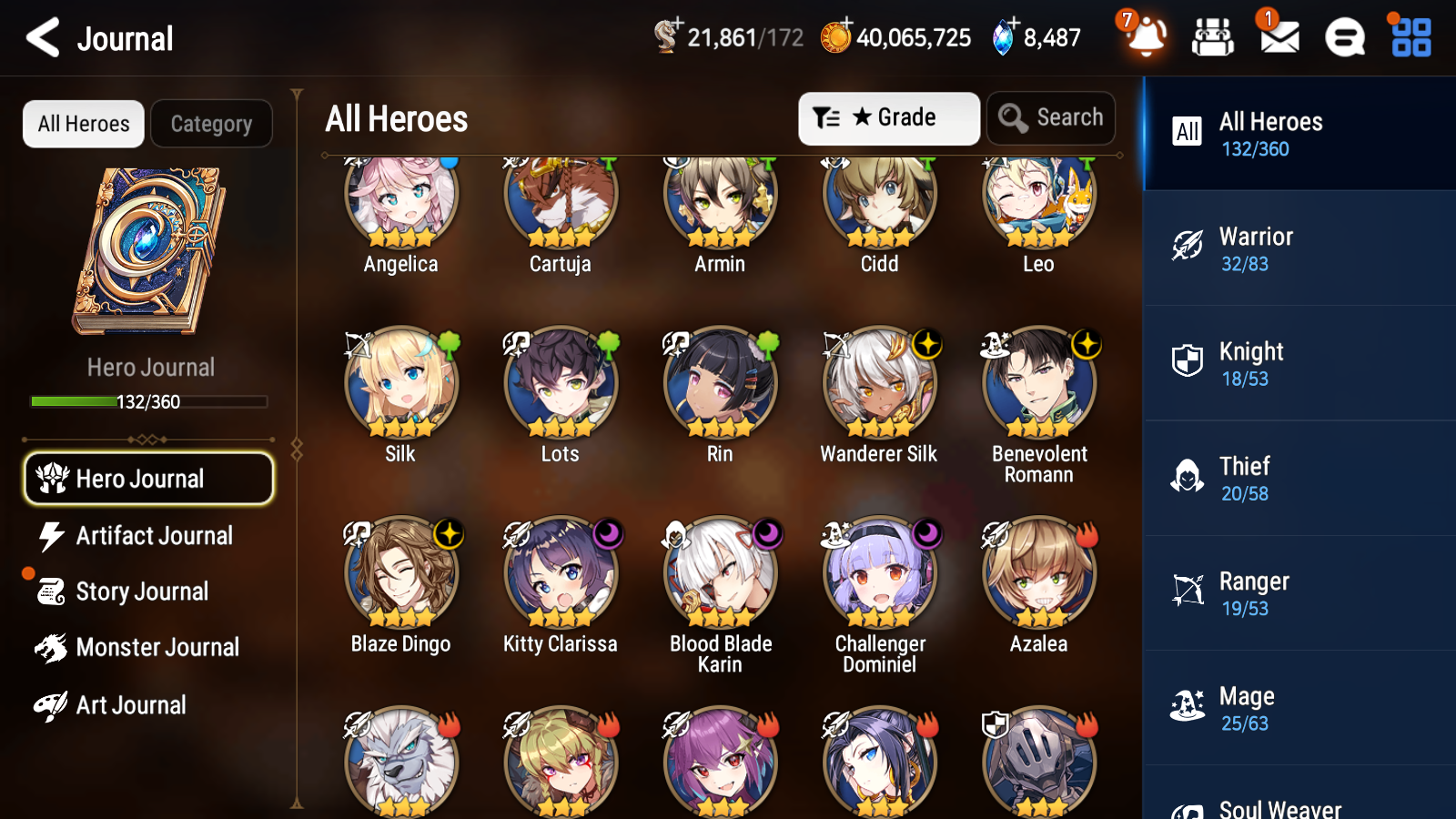 [GLOBAL] [INSTANT] Epic 7 Seven 2ML Mediator Kawerik Spirit Eye Celine +42ML pulls + 20 Speed +Name Starter Account-Mobile Games Starter