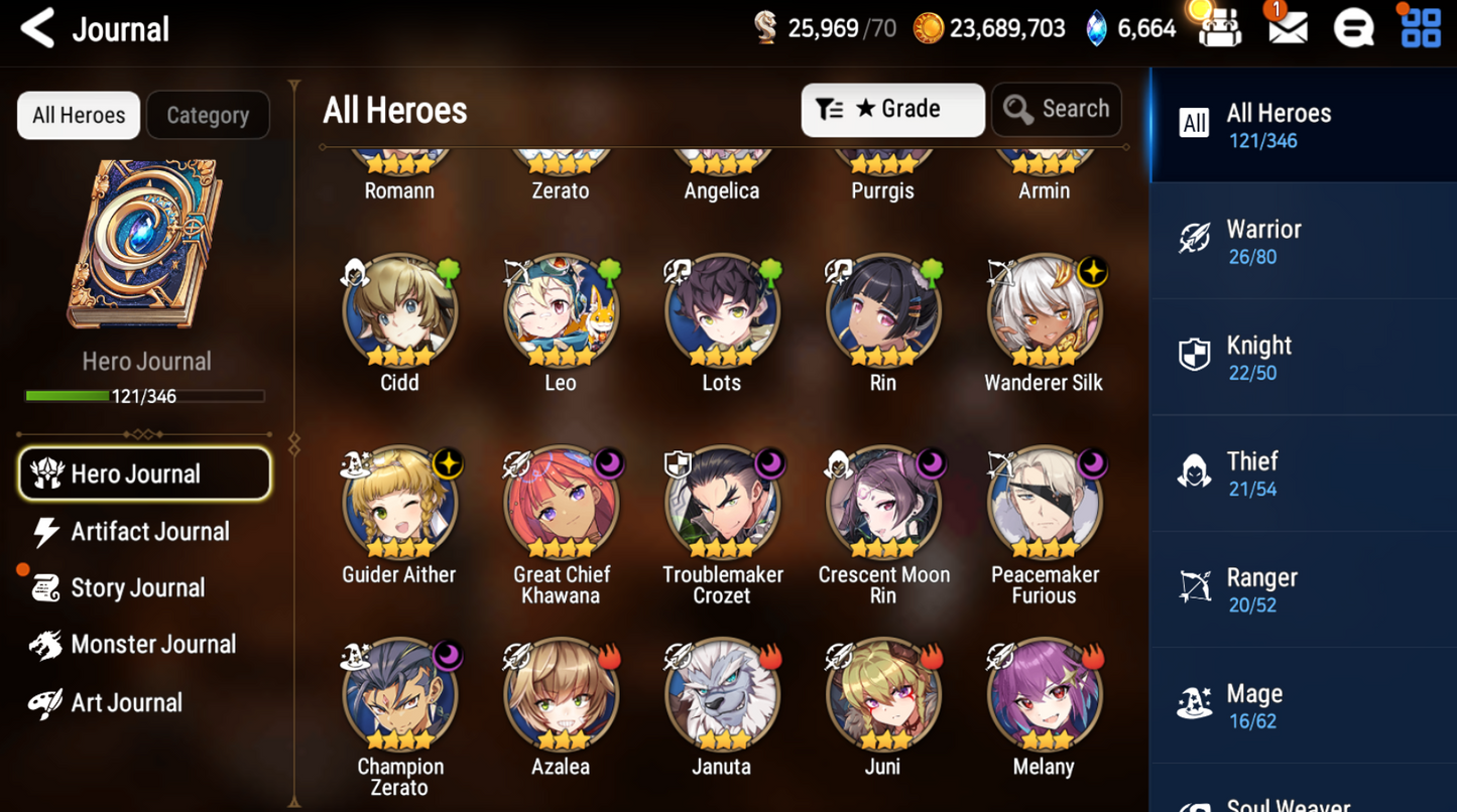 [GLOBAL] [INSTANT] Epic 7 Seven 2ML Navy Captain Landy Dragon Bride Senya + ML pulls + Name Starter Account-Mobile Games Starter
