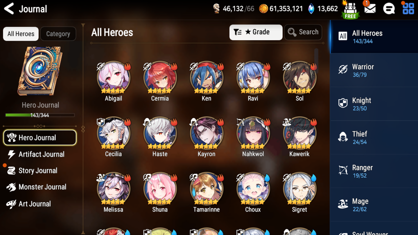 [GLOBAL] [INSTANT] Epic 7 Seven 2ML Navy Captain Landy Fallen Cecilia Summerbreak Charlotte + 67ML pulls 13k skystones 2800 mystics + Name Starter Account-Mobile Games Starter