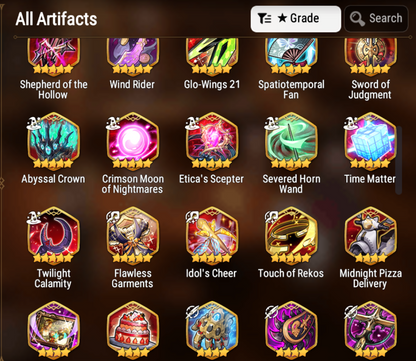 [GLOBAL] [INSTANT] Epic 7 Seven 2ML Navy Captain Landy Fallen Cecilia Summerbreak Charlotte + 67ML pulls 13k skystones 2800 mystics + Name Starter Account-Mobile Games Starter