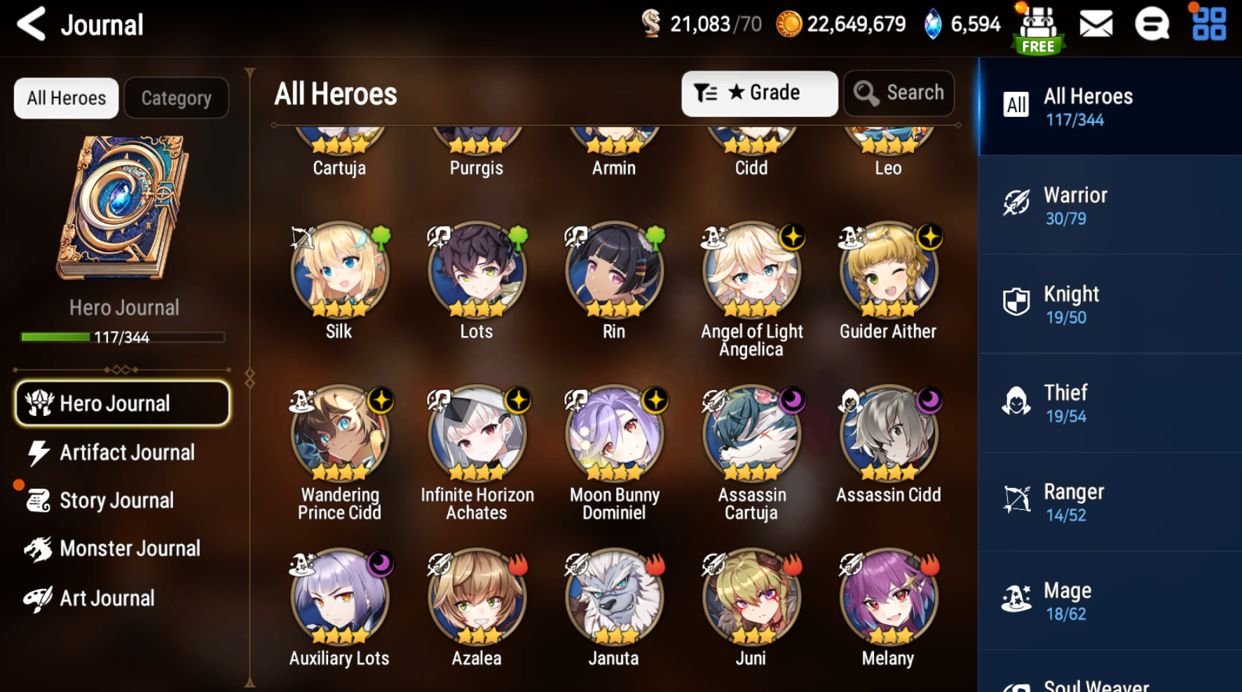 [GLOBAL] [INSTANT] Epic 7 Seven 2ML New Moon Luna Dragon Bride Senya Angel Angelica + ML pulls + Name Starter Account-Mobile Games Starter