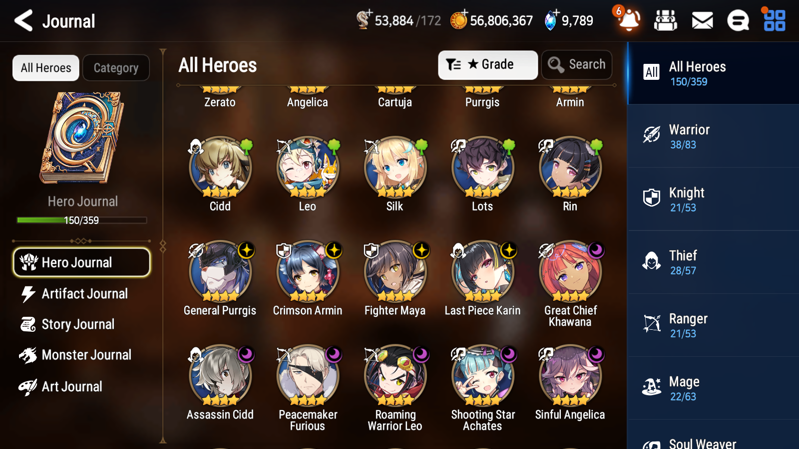 [GLOBAL] [INSTANT] Epic 7 Seven 2ML Rinak + artifact + Kayron Astromancer Elena + 67ML pulls 9k skystones 900 mystics+ 20 Speed +Name Starter Account-Mobile Games Starter