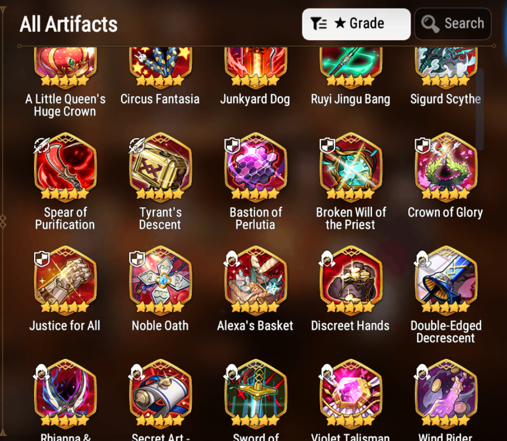 [GLOBAL] [INSTANT] Epic 7 Seven Rinak + artifact + Astromancer Elena + 52ML pulls 9k skystones 900 mystics+ Name Starter Account-Mobile Games Starter