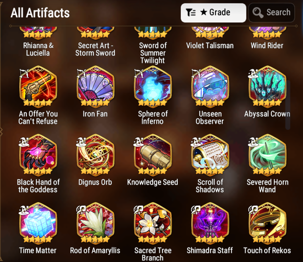 [GLOBAL] [INSTANT] Epic 7 Seven Rinak + artifact + Astromancer Elena + 52ML pulls 9k skystones 900 mystics+ Name Starter Account-Mobile Games Starter