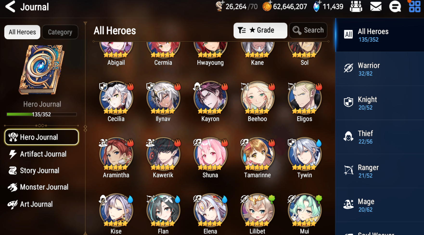 [GLOBAL] [INSTANT] Epic 7 Seven 2ML Rinak Sea Phantom Politis Briar Witch Iseria Angel of Light Angelica+ 63ML pulls 11k skystones 1250 mystics+ Name Starter Account-Mobile Games Starter
