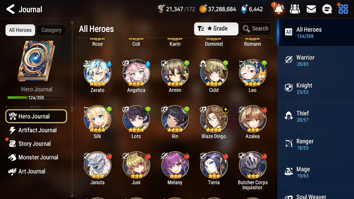 [GLOBAL] [INSTANT] Epic 7 Seven 2ML Tori + Artifact + Eternal Wanderer Ludwig Archdemon's Shadow + ML pulls 2000 Mystics + 20 Speed Starter Account-Mobile Games Starter