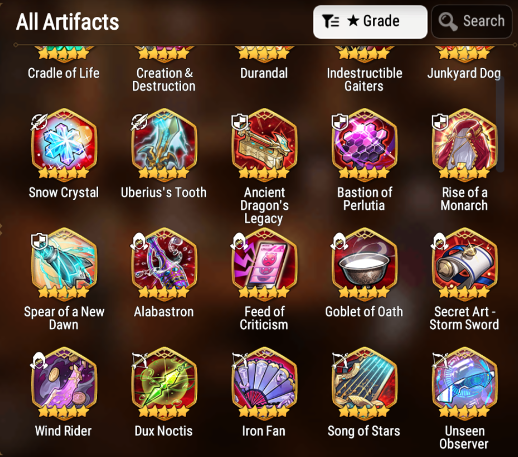 [GLOBAL] [INSTANT] Epic 7 Seven 2ML Tori + Artifact + Judge Kise Remnant Violet + ML pulls Starter Account-Mobile Games Starter