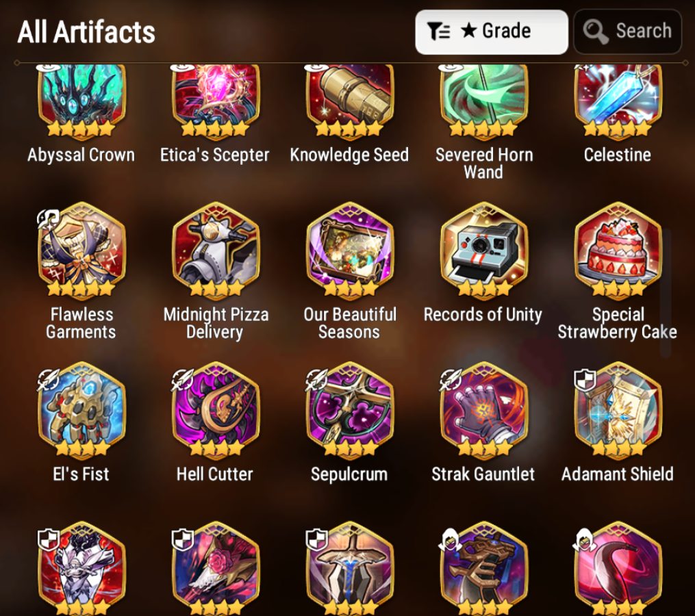 [GLOBAL] [INSTANT] Epic 7 Seven 2ML Tori + Artifact + Judge Kise Remnant Violet + ML pulls Starter Account-Mobile Games Starter