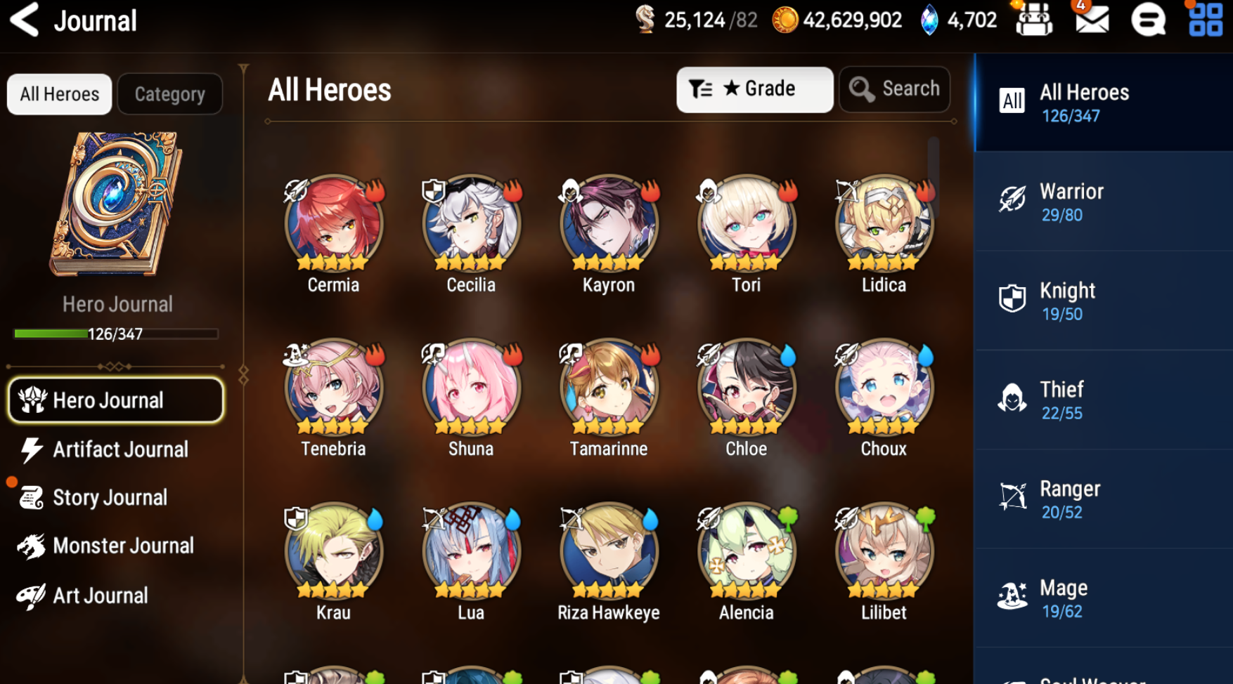 [GLOBAL] [INSTANT] Epic 7 Seven 2ML Tori + Artifact + Silver Blade Aramintha Closer Charles Baiken Angel Angelica + ML pulls Starter Account-Mobile Games Starter