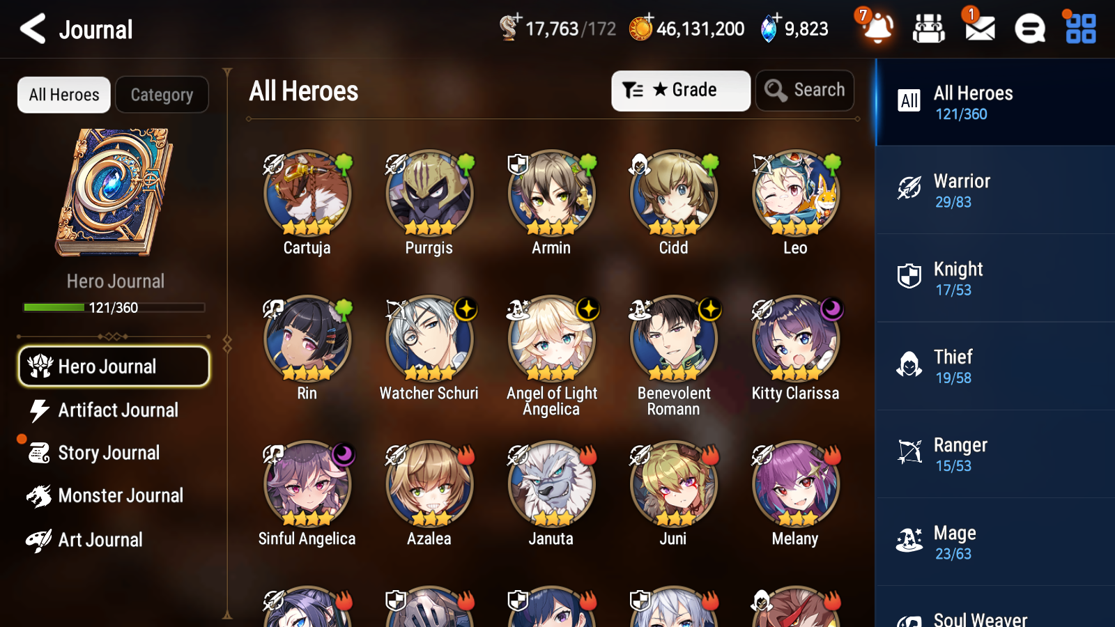 [GLOBAL] [INSTANT] Epic 7 Seven 2ML Young Senya+artifact Specter Tenebria Faithless Lidica Angel of Light Angelica + 42ML pulls +20 Speed + Name Starter Account-Mobile Games Starter