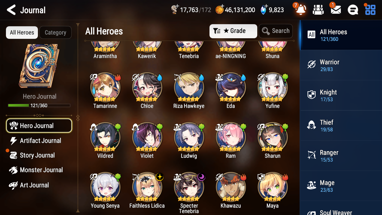 [GLOBAL] [INSTANT] Epic 7 Seven 2ML Young Senya+artifact Specter Tenebria Faithless Lidica Angel of Light Angelica + 42ML pulls +20 Speed + Name Starter Account-Mobile Games Starter
