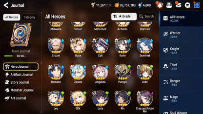 [GLOBAL] [INSTANT] Epic 7 Seven 3ML 1LIM Hellion Lua Apocalypse Ravi Judge Kise Dizzy + ML pulls Mystics + 20 Speed Aged Starter Account-Mobile Games Starter