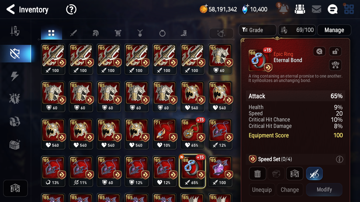 [GLOBAL] [INSTANT] Epic 7 Seven 3ML 1LIM New Moon Luna Briar Witch Iseria Requiem Roana Rem +10k Gems +62ML pulls + 2x 20 Speed + Luna Skin Starter Account-Mobile Games Starter