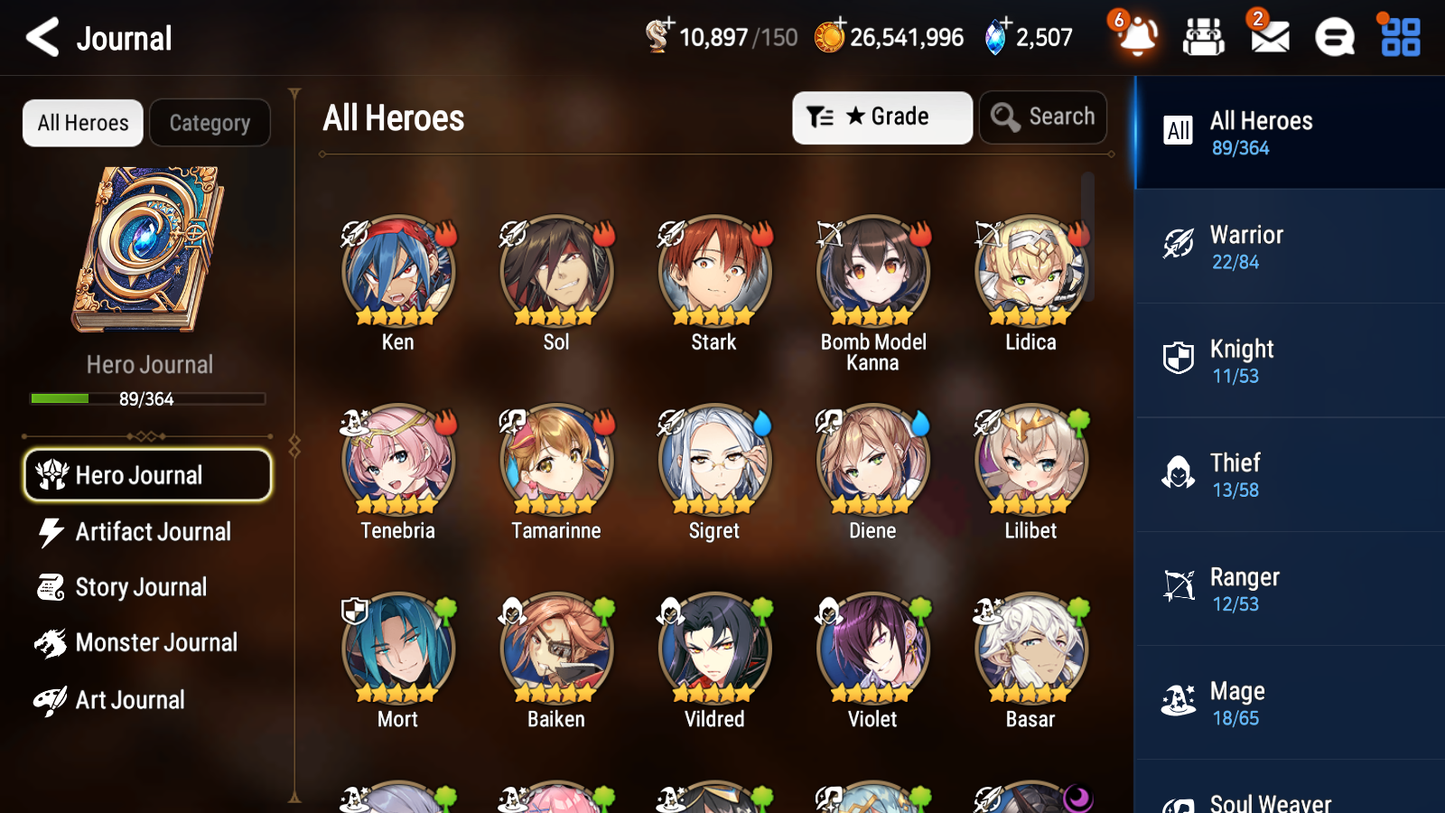 [GLOBAL] [INSTANT] Epic 7 Seven 3ML 3LIM Fallen Cecilia Archdemon's Shadow Dark Corvus Frieren Diene Baiken + ML Mystics pulls + 20 Speed Aged Starter Account-Mobile Games Starter