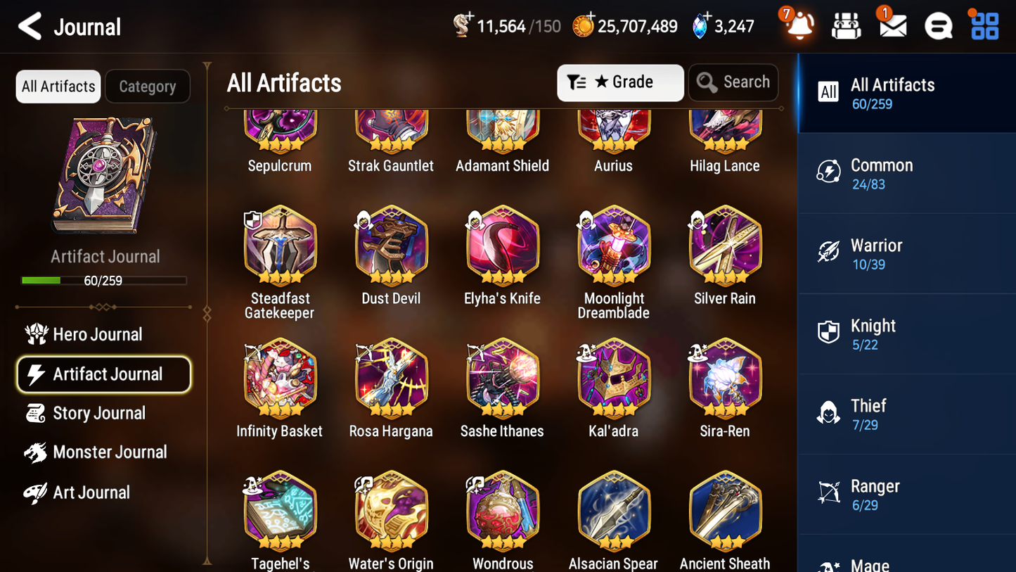 [GLOBAL] [INSTANT] Epic 7 Seven 3ML 3LIM Operator Sigret Basar Haste Dizzy Baiken Fairytale Tenebria + ML pulls Mystics + 20 Speed Aged Starter Account-Mobile Games Starter