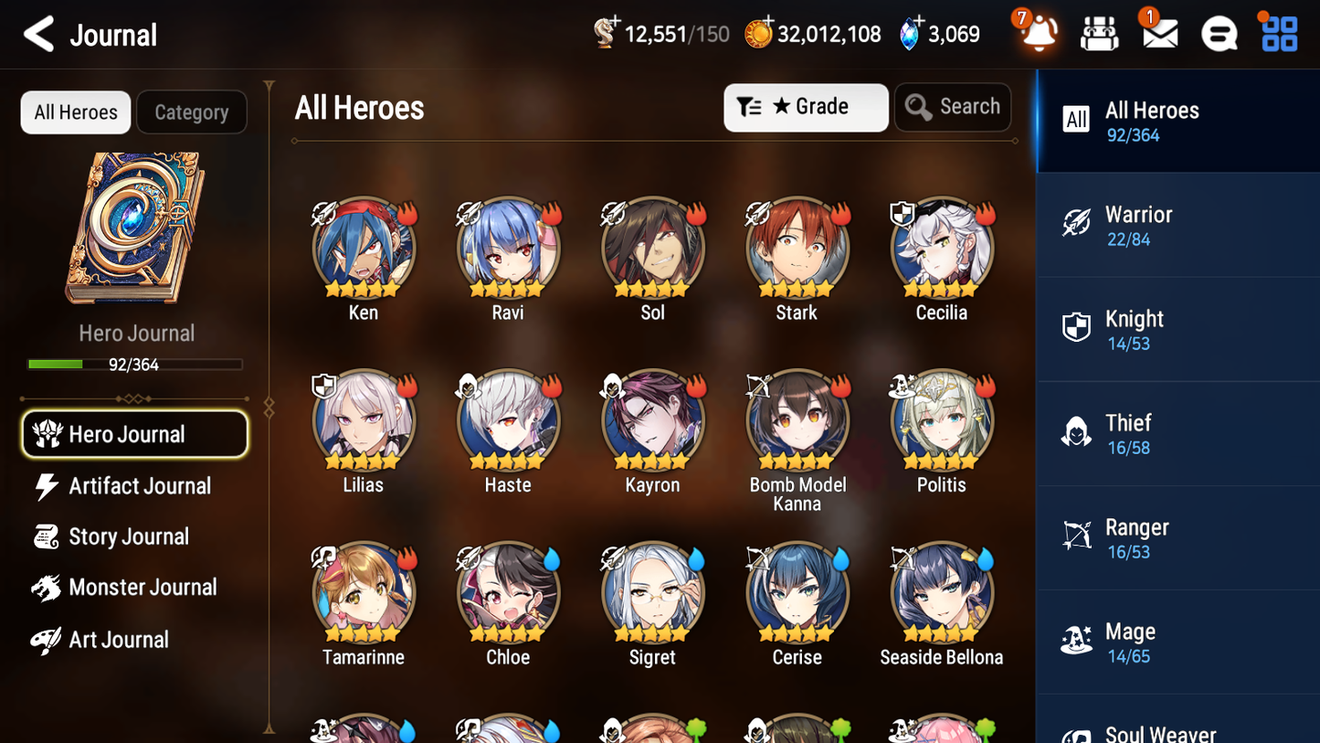 [GLOBAL] [INSTANT] Epic 7 Seven 3ML 3LIM Remnant Violet Operator Sigret Specimen Sez Baiken Seaside Bellona Cerise + ML Mystics pulls + 20 Speed Aged Starter Account-Mobile Games Starter