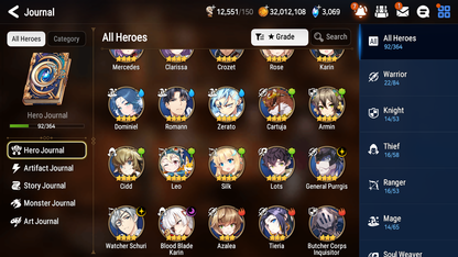 [GLOBAL] [INSTANT] Epic 7 Seven 3ML 3LIM Remnant Violet Operator Sigret Specimen Sez Baiken Seaside Bellona Cerise + ML Mystics pulls + 20 Speed Aged Starter Account-Mobile Games Starter