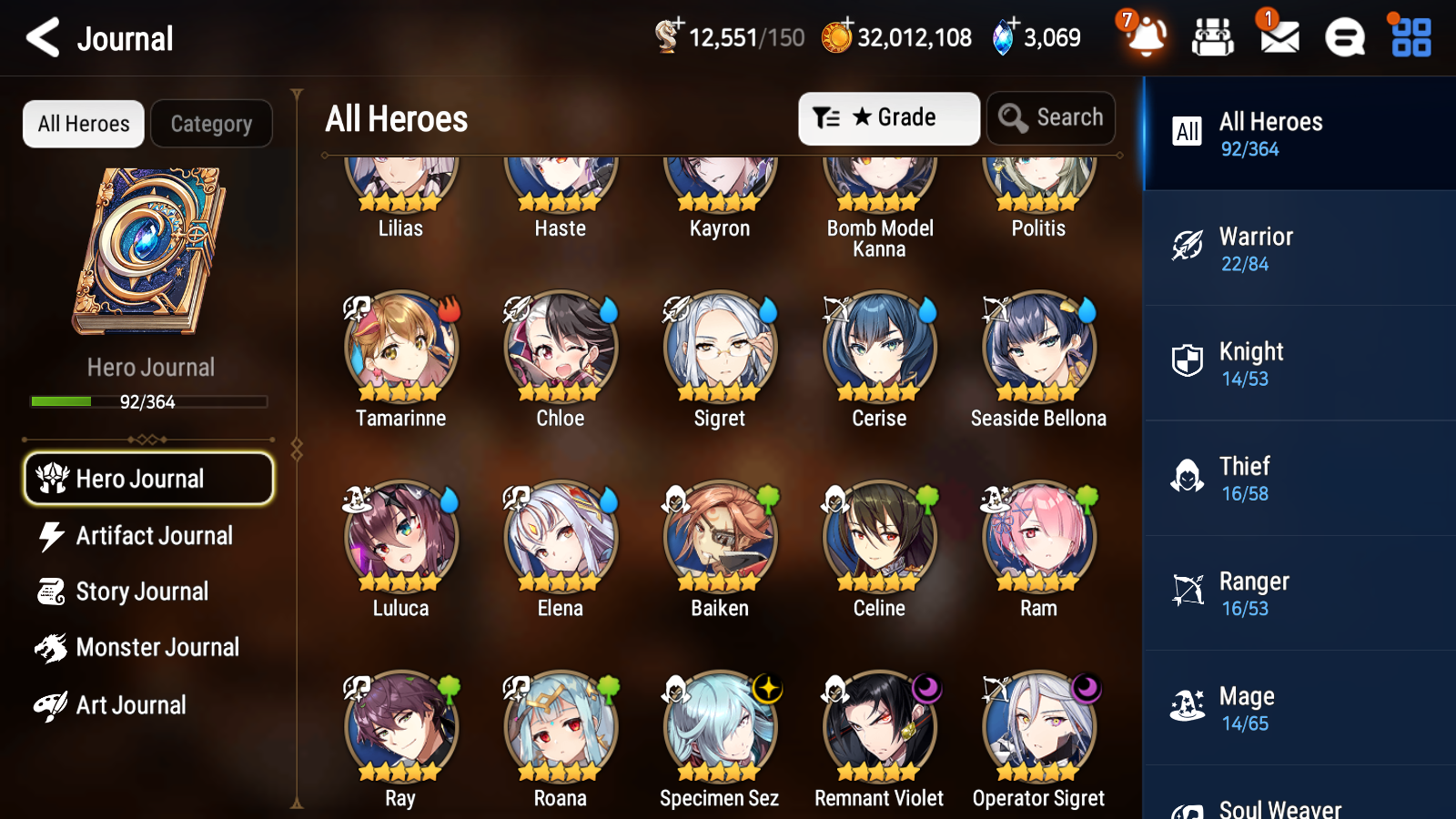 [GLOBAL] [INSTANT] Epic 7 Seven 3ML 3LIM Remnant Violet Operator Sigret Specimen Sez Baiken Seaside Bellona Cerise + ML Mystics pulls + 20 Speed Aged Starter Account-Mobile Games Starter