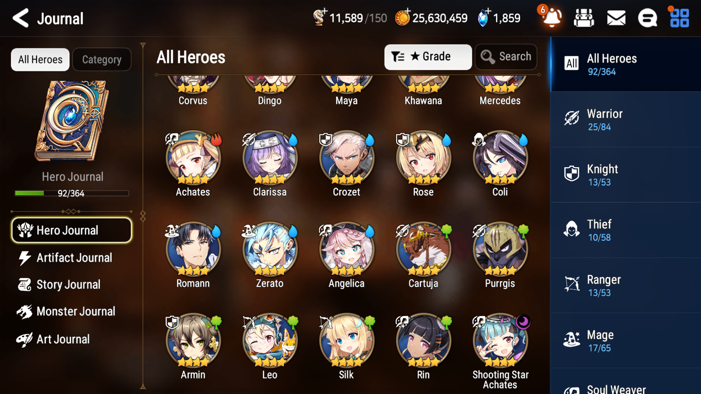 [GLOBAL] [INSTANT] Epic 7 Seven 3ML 3LIM Requiem Roana Remnant Violet Sage Baal Luna Seaside Bellona Diene + ML pulls Mystics+20 Speed Starter Account-Mobile Games Starter