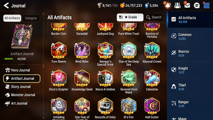 [GLOBAL] [INSTANT] Epic 7 Seven 3ML 4LIM Straze Faithless Lidica Fallen Cecilia Seaside Bellona Fairytale Tenebria Luna Baiken + ML pulls Mystics + 20 Speed Aged Starter Account-Mobile Games Starter