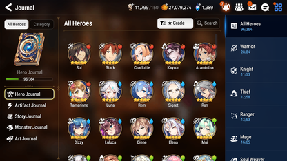 [GLOBAL] [INSTANT] Epic 7 Seven 3ML 5LIM Designer Lilibet Choux Haste Luna Dizzy Baiken Diene Rem+ ML pulls Mystics+20 Speed Starter Account-Mobile Games Starter