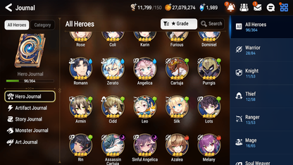 [GLOBAL] [INSTANT] Epic 7 Seven 3ML 5LIM Designer Lilibet Choux Haste Luna Dizzy Baiken Diene Rem+ ML pulls Mystics+20 Speed Starter Account-Mobile Games Starter
