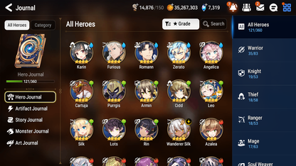 [GLOBAL] [INSTANT] Epic 7 Seven 3ML Abyssal Yufine Apocalypse Ravi Maid Chloe + ML pulls + 20 Speed + Name Starter Account-Mobile Games Starter
