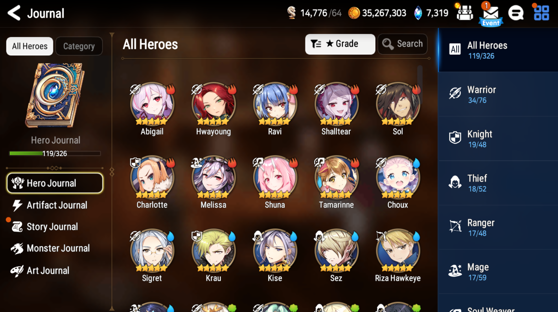 [GLOBAL] [INSTANT] Epic 7 Seven 3ML Abyssal Yufine Apocalypse Ravi Maid Chloe + ML pulls + Name Starter Account-Mobile Games Starter