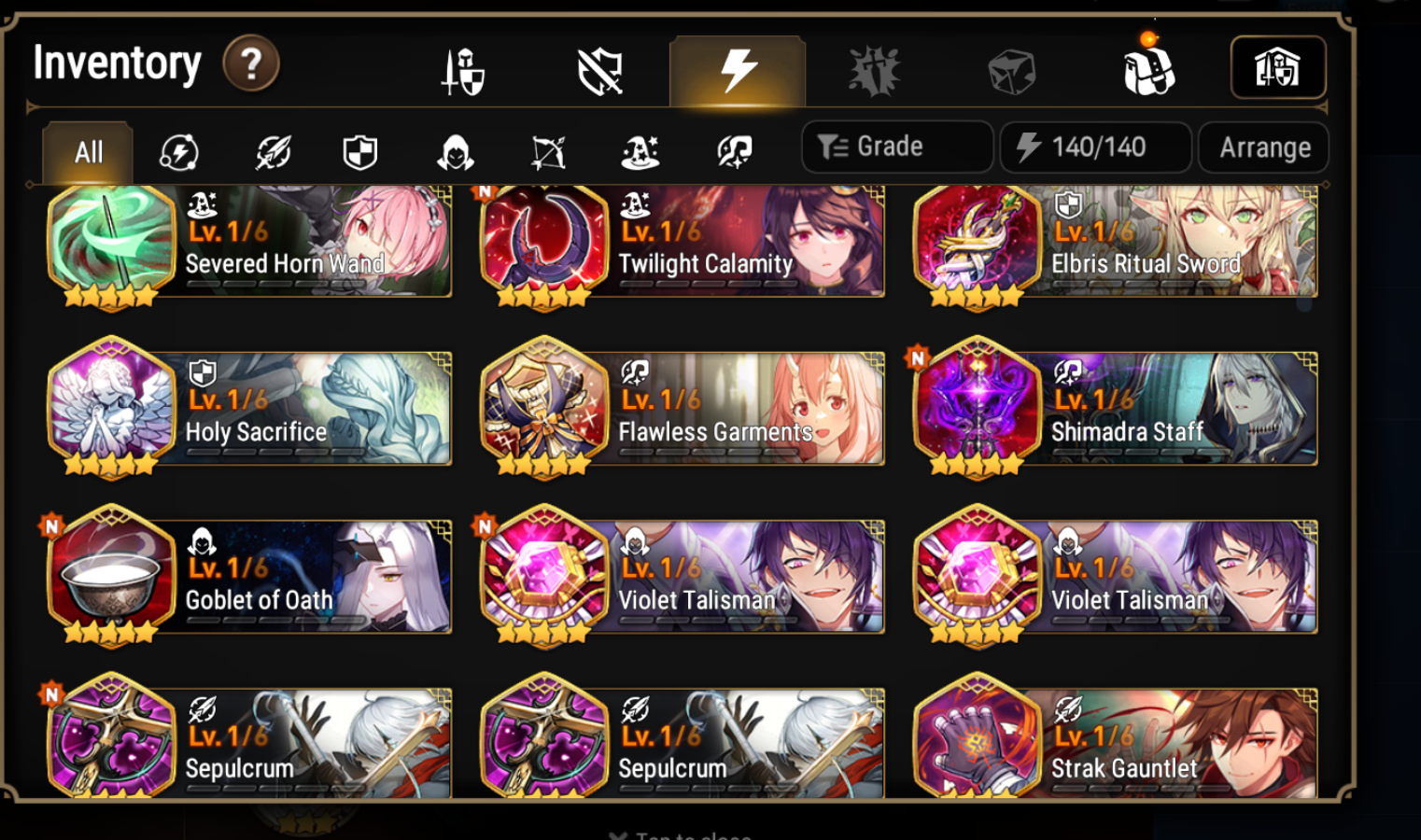 [GLOBAL] [INSTANT] Epic 7 Seven 3ML Abyssal Yufine Apocalypse Ravi Maid Chloe + ML pulls + Name Starter Account-Mobile Games Starter