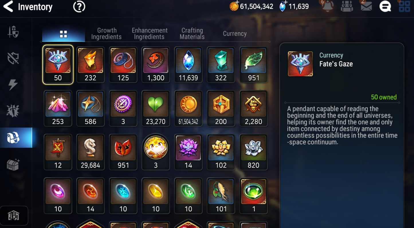 [GLOBAL] [INSTANT] Epic 7 Seven 3ML Abyssal Yufine Top Model Luluca Architect Laika + 63ML pulls 11k skystones 1300 mystics+ Name Starter Account-Mobile Games Starter