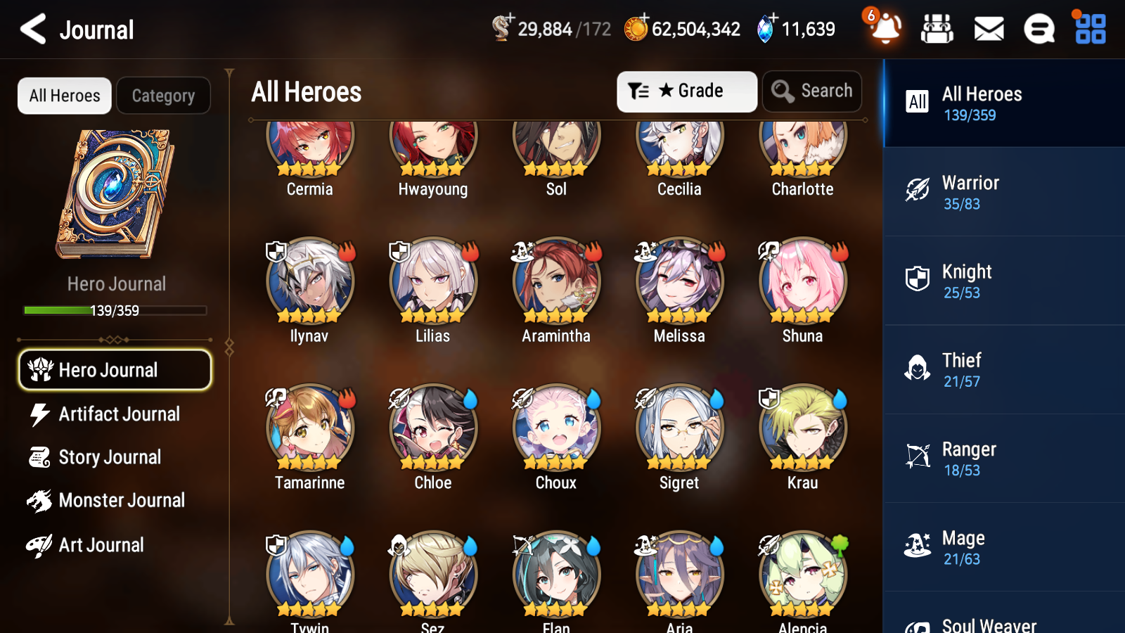 [GLOBAL] [INSTANT] Epic 7 Seven 3ML Abyssal Yufine Top Model Luluca Architect Laika + 77ML pulls 11k skystones 1300 mystics+ 20 Speed +Name Starter Account-Mobile Games Starter