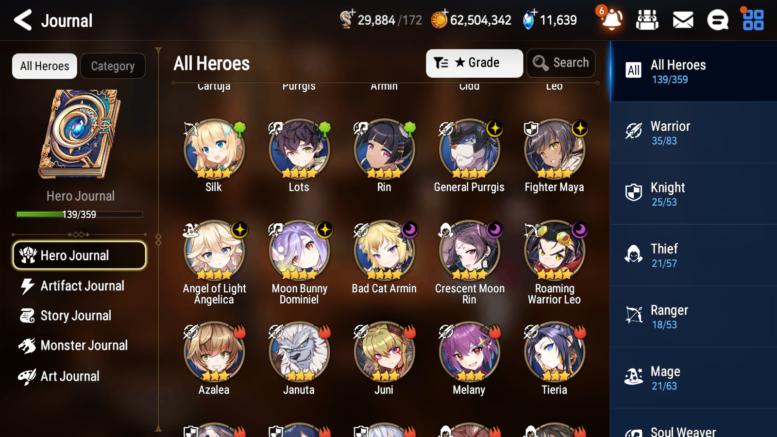 [GLOBAL] [INSTANT] Epic 7 Seven 3ML Abyssal Yufine Top Model Luluca Architect Laika + 77ML pulls 11k skystones 1300 mystics+ 20 Speed +Name Starter Account-Mobile Games Starter