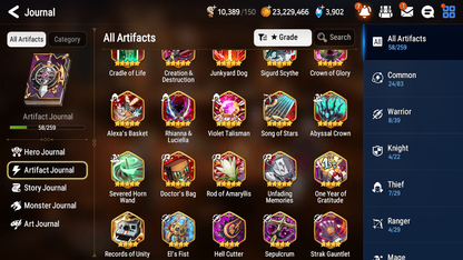 [GLOBAL] [INSTANT] Epic 7 Seven 3ML Apocalypse Ravi Commander Pavel Mediator Kawerik + ML Mystics pulls + 20 Speed Aged Starter Account-Mobile Games Starter