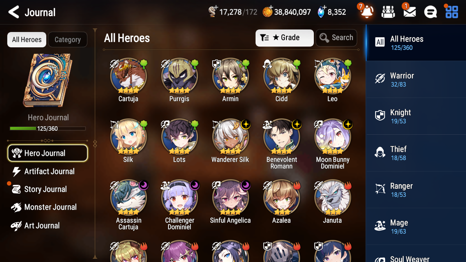 [GLOBAL] [INSTANT] Epic 7 Seven 3ML Bystander Hwayoung Specter Tenebria Ken+ 40ML pulls + 20 Speed +Name Starter Account-Mobile Games Starter