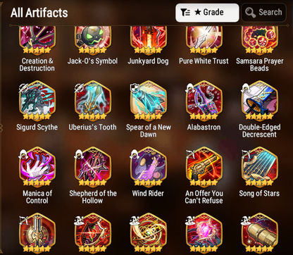 [GLOBAL] [INSTANT] Epic 7 Seven 2ML Bystander Hwayoung Specter Tenebria + ML pulls + Name Starter Account-Mobile Games Starter