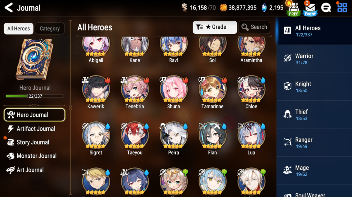 [GLOBAL] [INSTANT] Epic 7 Seven 3ML Designer Lilibet Fallen Cecilia DJ Rimuru Midnight Gala Lilias + ML pulls +Name Starter Account-Mobile Games Starter