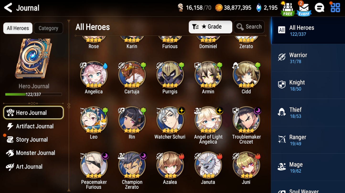 [GLOBAL] [INSTANT] Epic 7 Seven 3ML Designer Lilibet Fallen Cecilia DJ Rimuru Midnight Gala Lilias + ML pulls +Name Starter Account-Mobile Games Starter