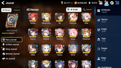 [GLOBAL] [INSTANT] Epic 7 Seven 3ML Dragon Bride Senya Edward + 49 ML pulls + Name Starter Account-Mobile Games Starter