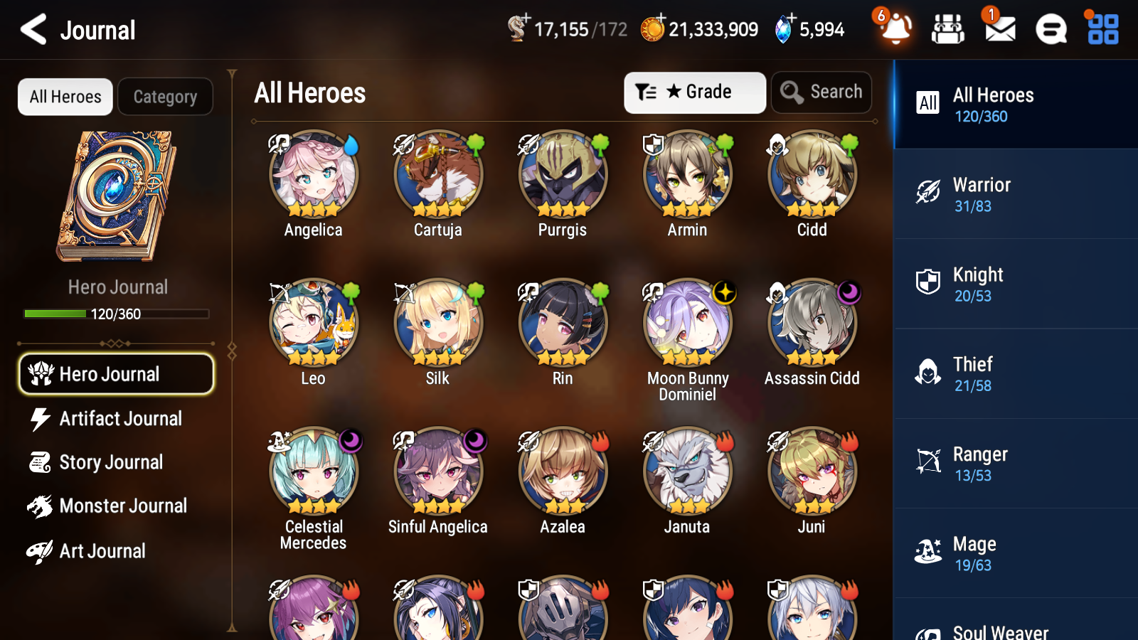 [GLOBAL] [INSTANT] Epic 7 Seven 3ML Harsetti Straze Sharun + 42ML pulls + 20 Speed + Name Starter Account-Mobile Games Starter