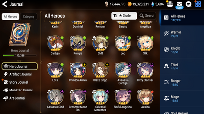 [GLOBAL] [INSTANT] Epic 7 Seven 3ML Harsetti Zio Last Rider Krau + ML pulls + Name Starter Account-Mobile Games Starter