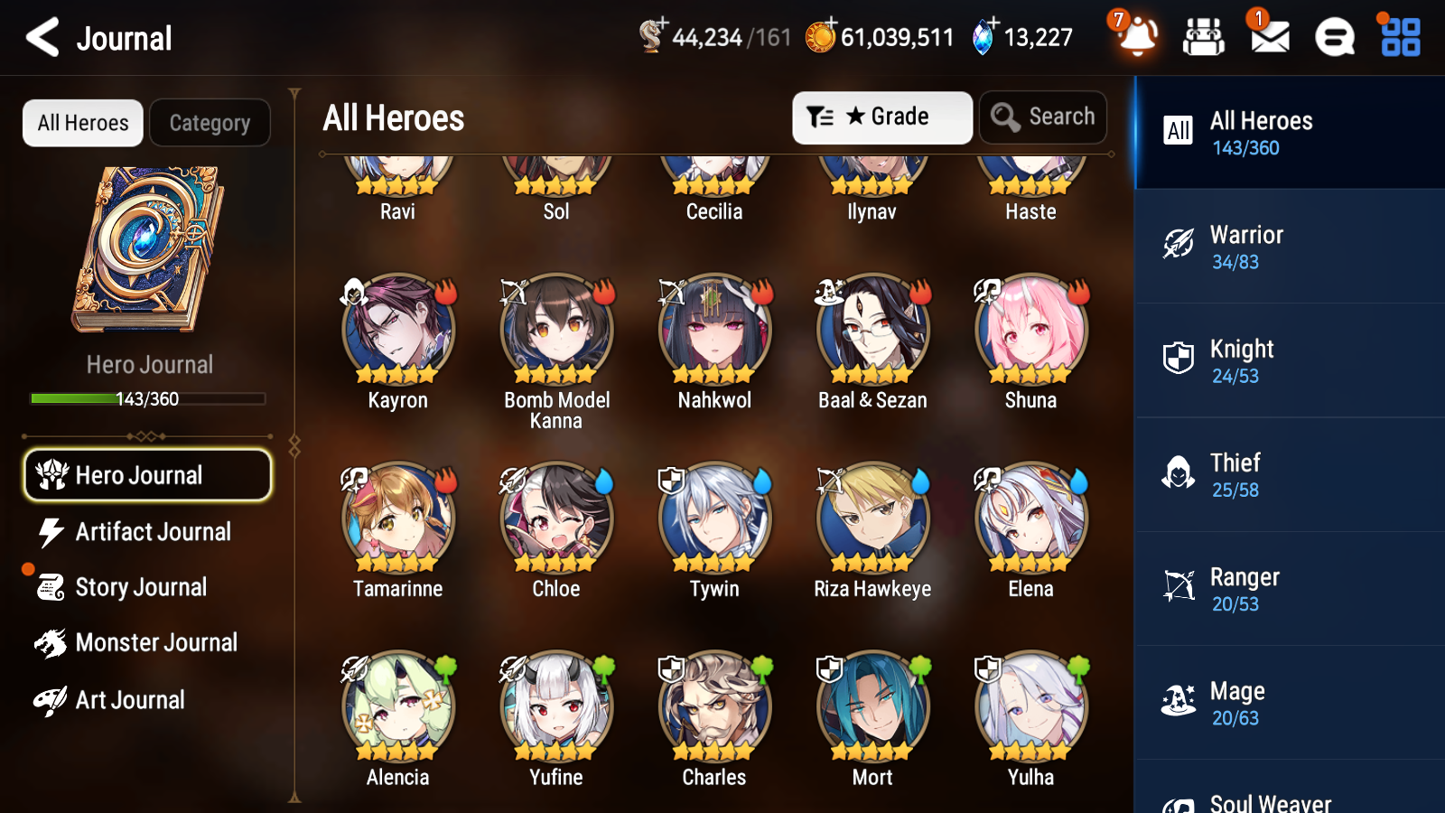 [GLOBAL] [INSTANT] Epic 7 Seven 3ML Hellion Lua DJ Basar + 77ML pulls 13k skystones + 20 Speed + Name Starter Account-Mobile Games Starter