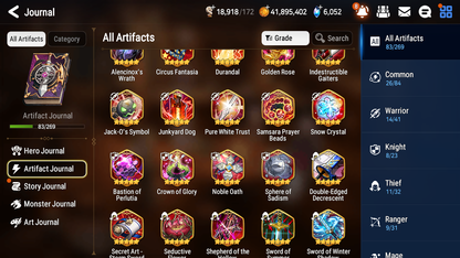 [GLOBAL] [INSTANT] Epic 7 Seven 3ML Lady of the Scales Blooming Lidica + Artifact + Byblis Martial Artist Ken +42ML pulls +20 speed + 4 Sets Gear +Name Starter Account-Mobile Games Starter