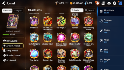 [GLOBAL] [INSTANT] Epic 7 Seven 3ML Lady of the Scales Blooming Lidica + Artifact + Byblis Martial Artist Ken +42ML pulls +20 speed + 4 Sets Gear +Name Starter Account-Mobile Games Starter