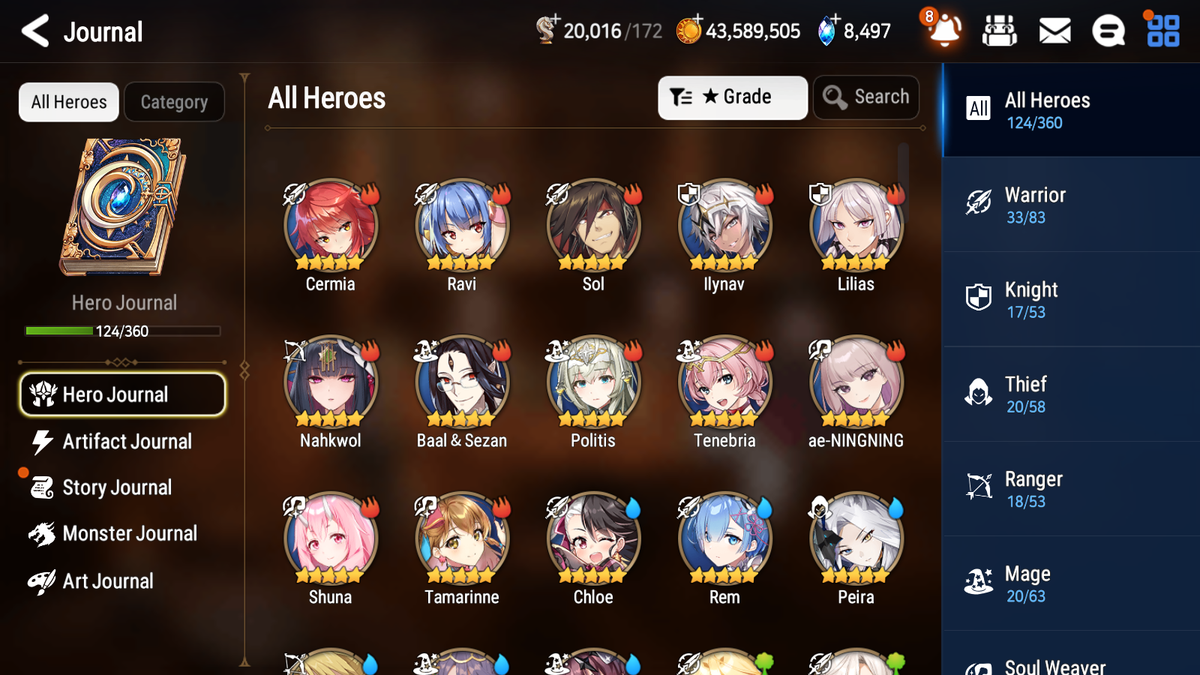 [GLOBAL] [INSTANT] Epic 7 Seven 3ML Lionheart Cermia Remnant Violet Faithless Lidica+ 42ML pulls mystics + 20 Speed + Name Starter Account-Mobile Games Starter