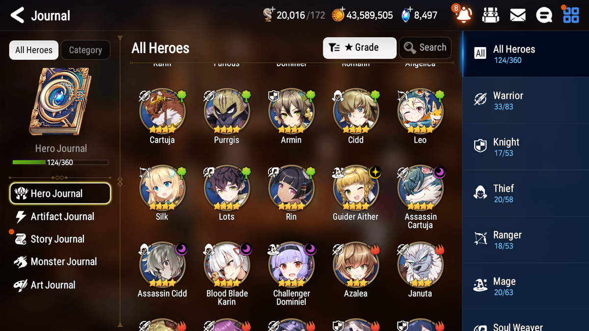 [GLOBAL] [INSTANT] Epic 7 Seven 3ML Lionheart Cermia Remnant Violet Faithless Lidica+ 42ML pulls mystics + 20 Speed + Name Starter Account-Mobile Games Starter