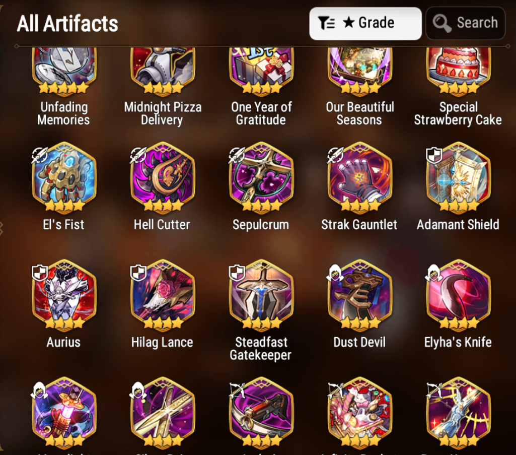[GLOBAL] [INSTANT] Epic 7 Seven 3ML Navy Captain Landy Abyssal Yufine + ML pulls Starter Account-Mobile Games Starter