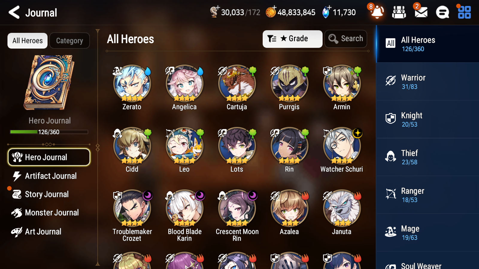 [GLOBAL] [INSTANT] Epic 7 Seven 3ML New Moon Luna Conqueror Lilias +11k Gems + 50ML pulls + 20 Speed Starter Account-Mobile Games Starter
