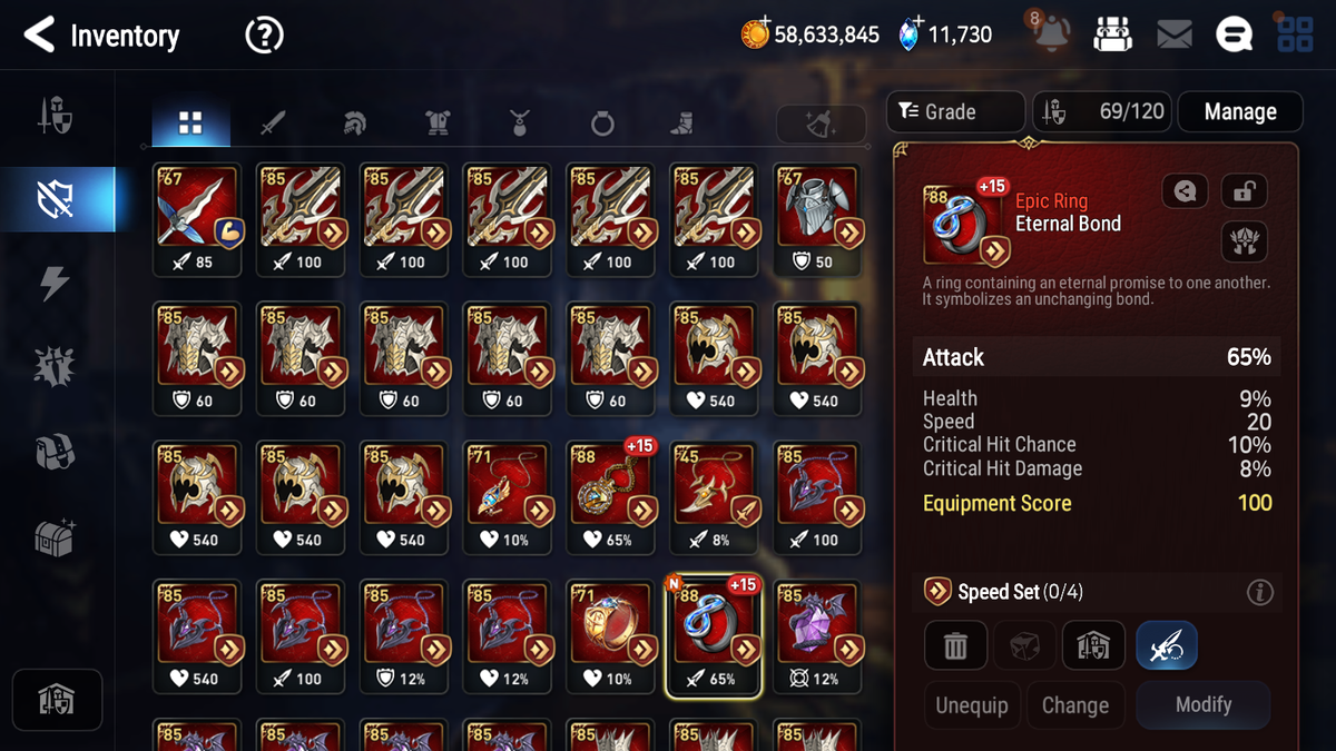 [GLOBAL] [INSTANT] Epic 7 Seven 3ML New Moon Luna Conqueror Lilias +11k Gems + 64ML pulls + 2x 20 Speed + Luna Skin Starter Account-Mobile Games Starter