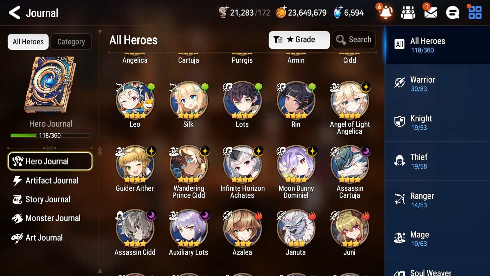 [GLOBAL] [INSTANT] Epic 7 Seven 3ML New Moon Luna Dragon Bride Senya SBA Angel Angelica + 47ML pulls +20 Speed + Name Starter Account-Mobile Games Starter