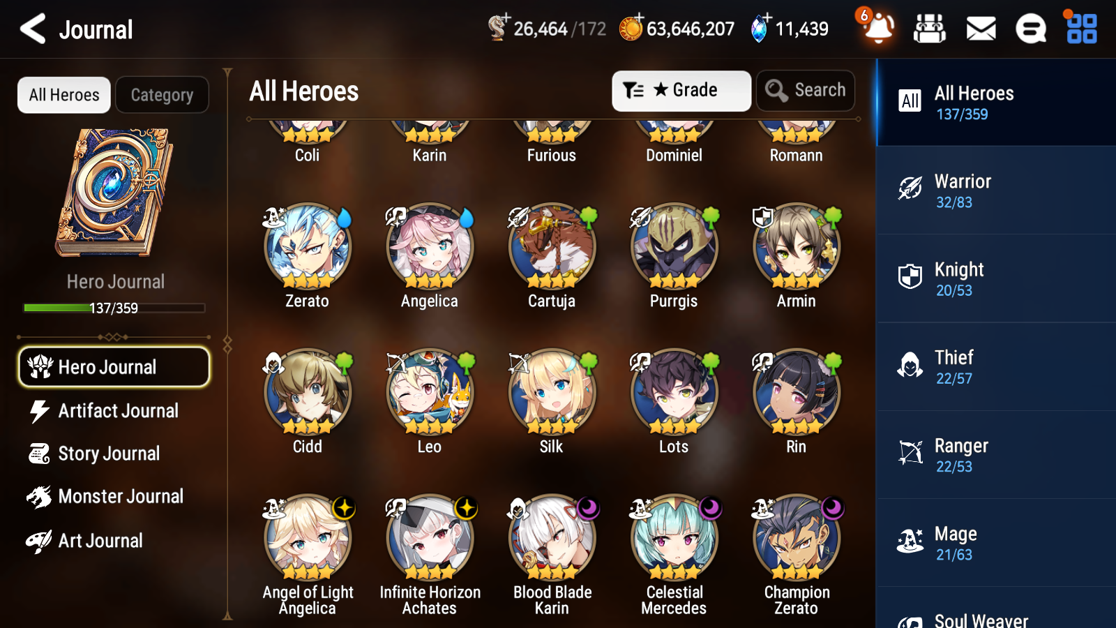 [GLOBAL] [INSTANT] Epic 7 Seven 3ML Rinak Sea Phantom Politis Briar Witch Iseria Ludwig Angel of Light Angelica+ 76ML pulls 11k skystones 1250 mystics+20 Speed+ Name Starter Account-Mobile Games Starter